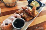 Walt Disney World Disney Springs Chef Art Smith's Homecomin Restaurant with Fried Chicken and Doughnuts and Mashed Potatoes breakfast and brunch