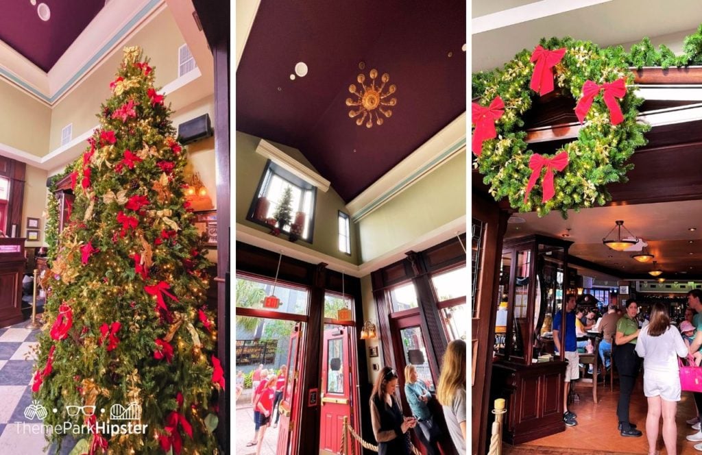 Walt Disney World Disney Springs Raglan Road Restaurant Christmas Tree Decor. Keep reading to find out if Raglan Road Irish Pub at Disney Springs is worth it.