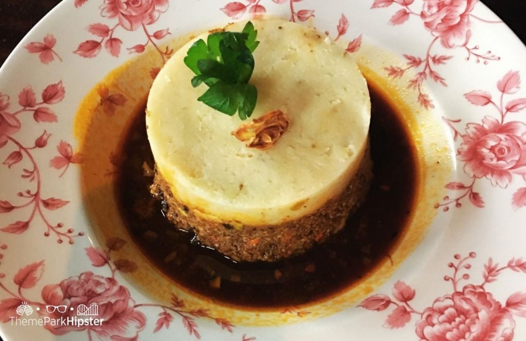 Walt Disney World Disney Springs Raglan Road Restaurant Shepard's Pie. Keep reading to find out what is the best food at Raglan Road in Disney Springs.