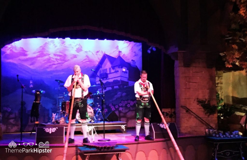 Walt Disney World Epcot Germany Pavilion Biergarten Restaurant entertainment (2)