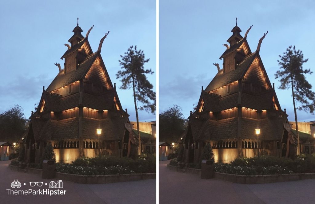 Walt Disney World Epcot Norway Pavilion Viking House Church