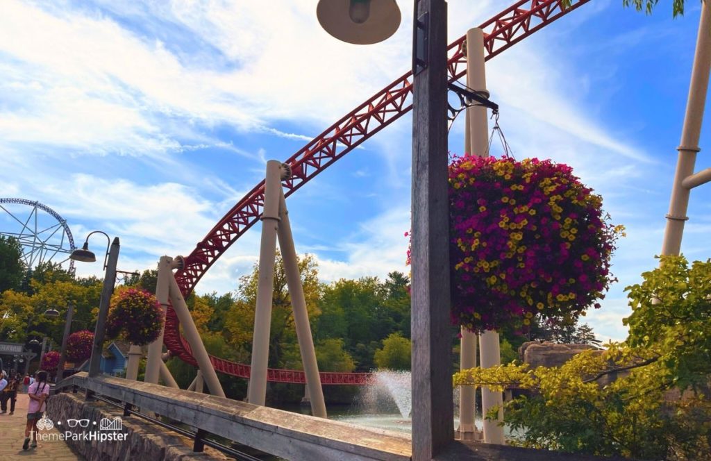 Cedar Point Amusement Park Ohio Frontier Town Maverick Roller Coaster