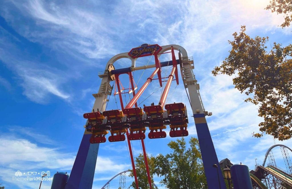 Cedar Point Amusement Park Ohio Frontier Town Skyhawk ride