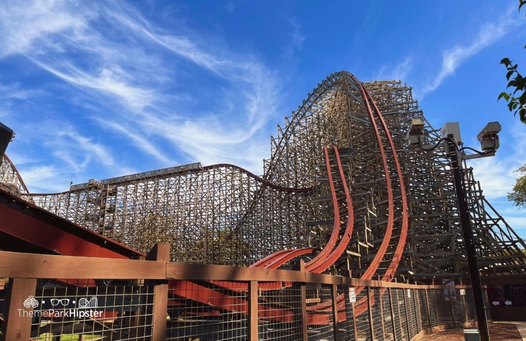 Cedar Point Amusement Park Ohio Frontier Town Steel Vengeance Roller Coaster 