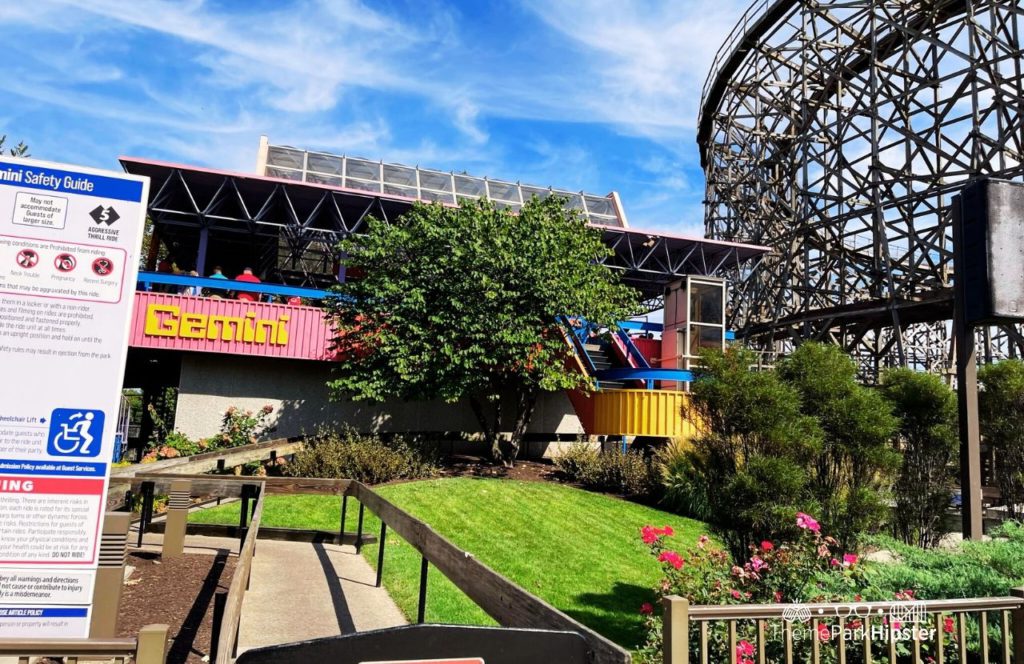 Cedar Point Amusement Park Ohio Gemini Roller Coaster