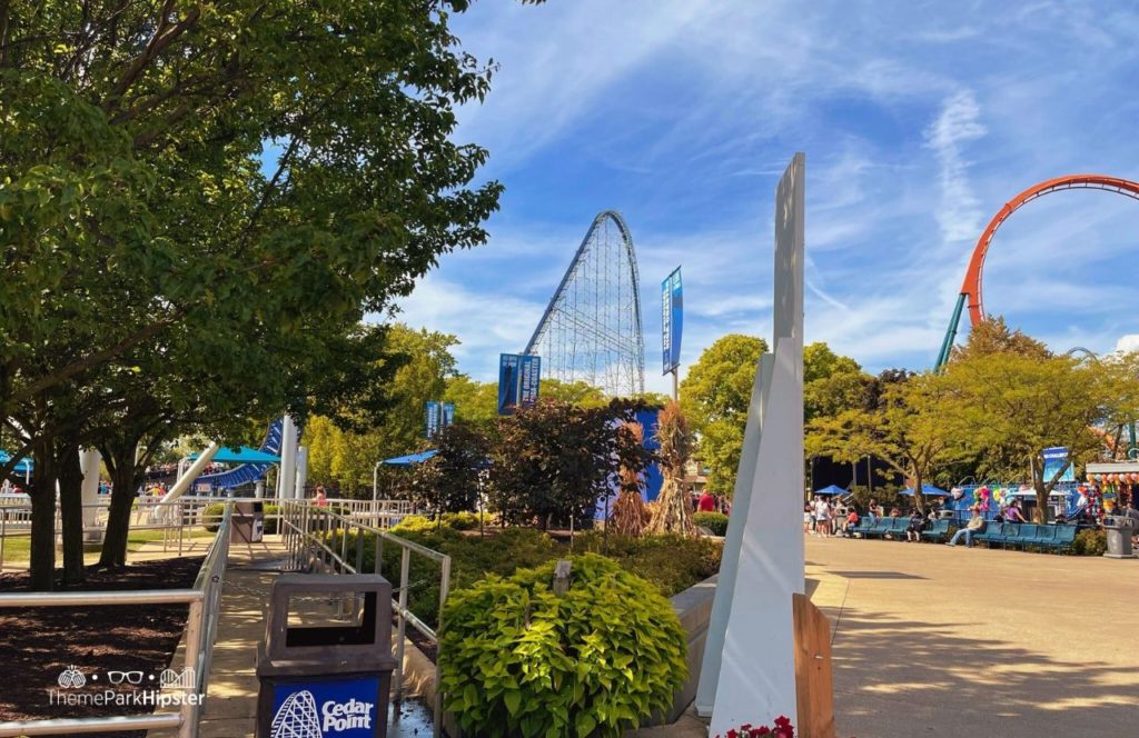 Cedar Point Amusement Park Ohio Millennium Force VIP Lounge 