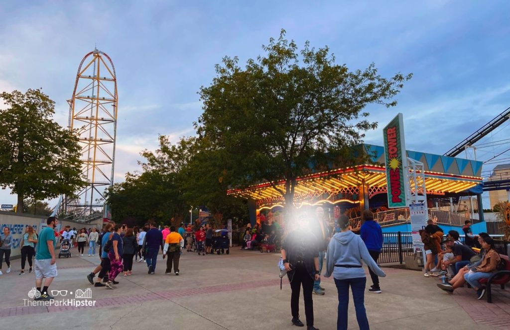 Cedar Point Amusement Park Ohio Top Thrill 2 Roller Coaster
