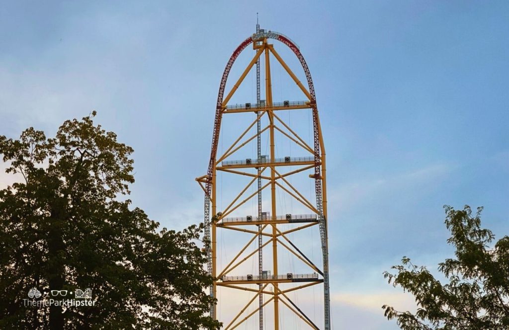 Cedar Point Amusement Park Ohio Top Thrill 2 Roller Coaster. One of the best roller coasters at Cedar Point.