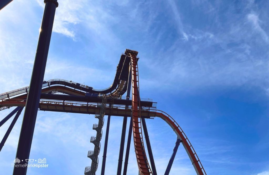 Cedar Point Ohio Amusement Park Valravn Roller Coaster at Halloweekends