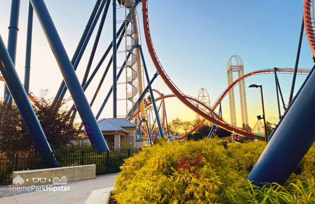 Cedar Point Ohio Amusement Park Valravn Roller Coaster 