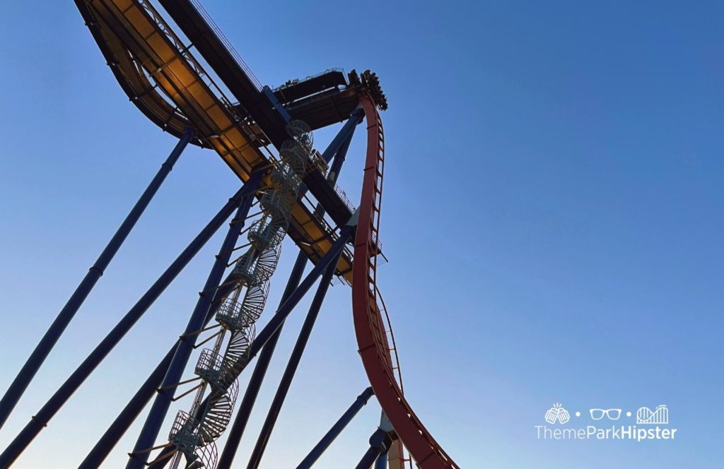 Cedar Point Ohio Amusement Park Valravn Roller Coaster. One of the tallest roller coasters at Cedar Point.