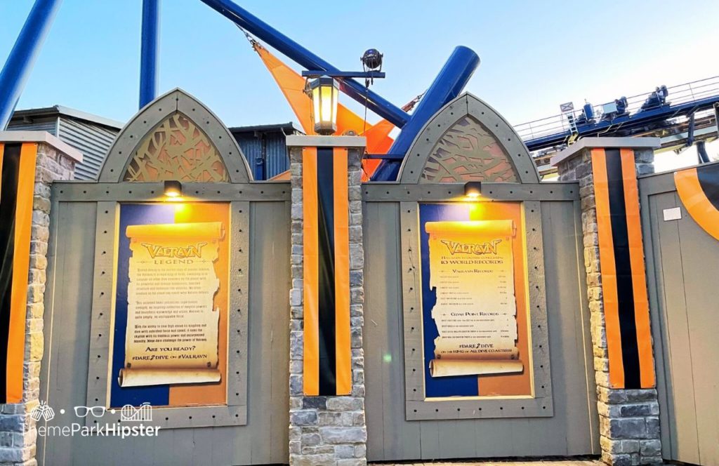 Cedar Point Ohio Amusement Park Valravn Roller Coaster Legend and Lore