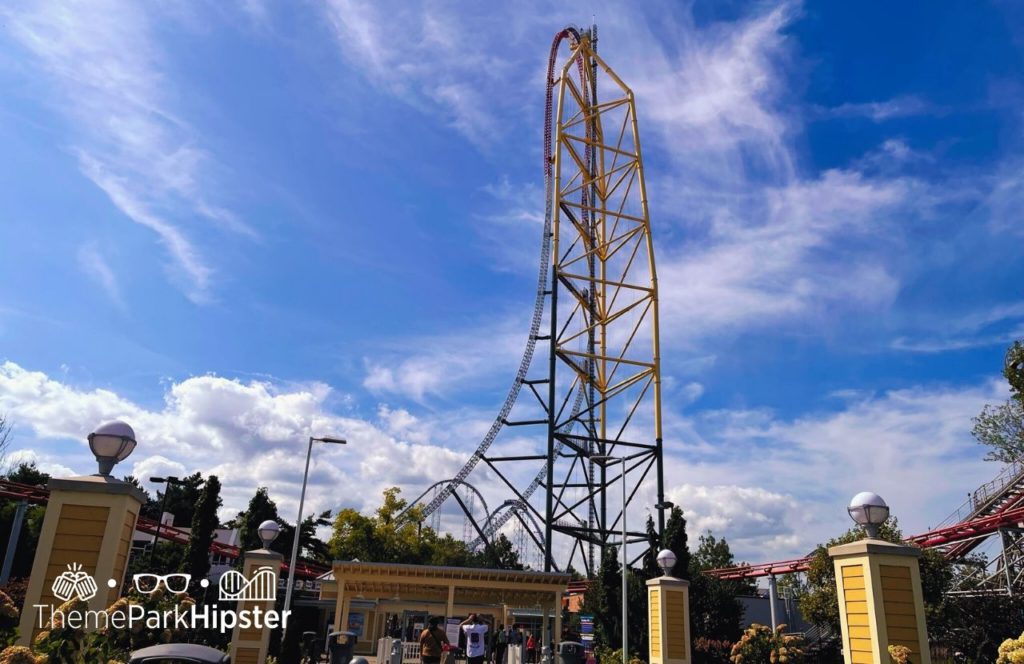 Cedar Point Ohio Top Thrill 2 Park Entrance. One of the best roller coasters at Cedar Point.