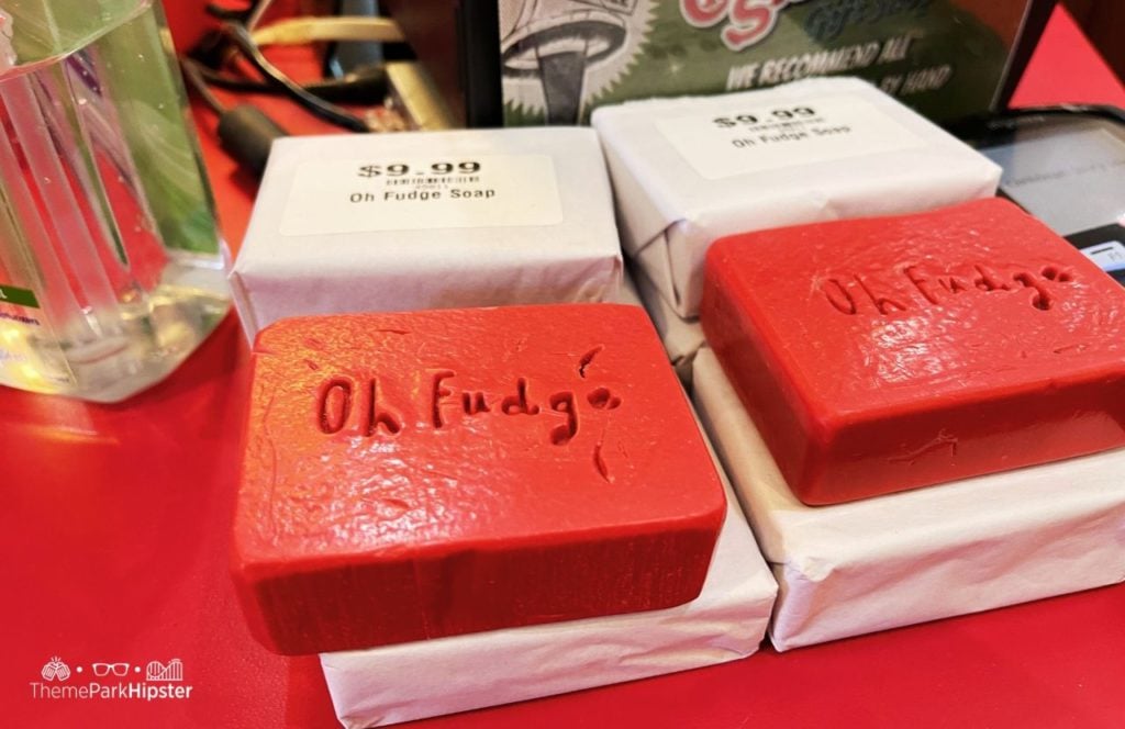 One of the best things to do in Cleveland, Ohio A Christmas Story House Gift Shop Oh Fudge soap