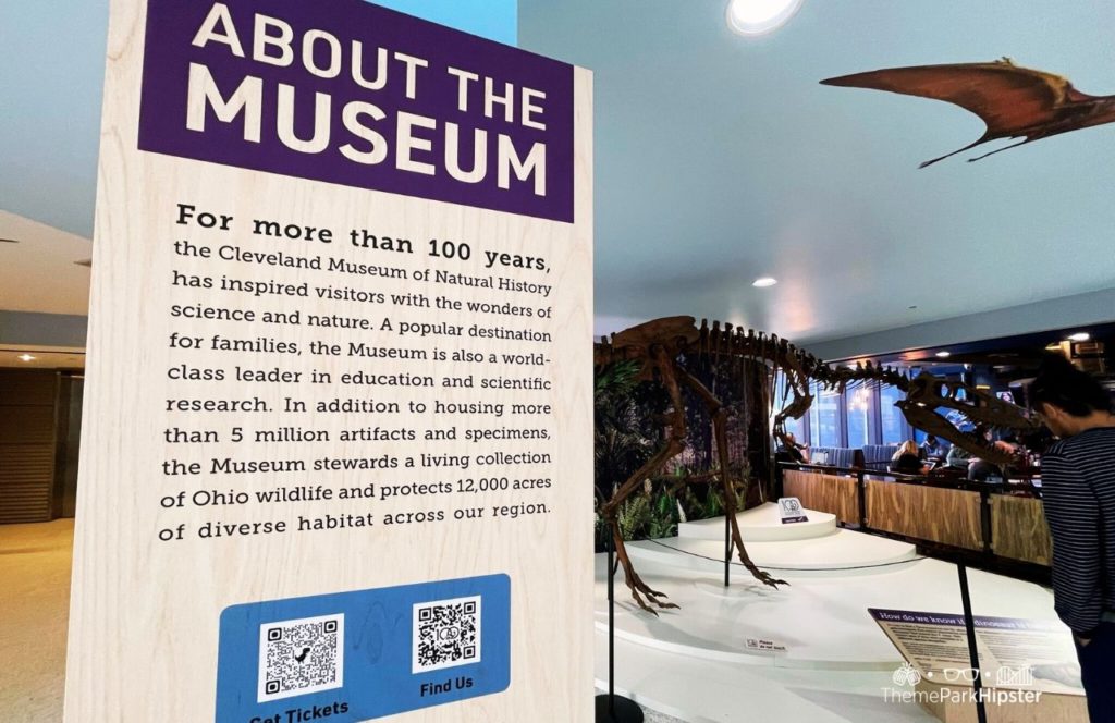 One of the best things to do in Cleveland, Ohio Airport Museum of Natural History. Keep reading for your full guide to the perfect road trip from Cleveland to Cedar Point.