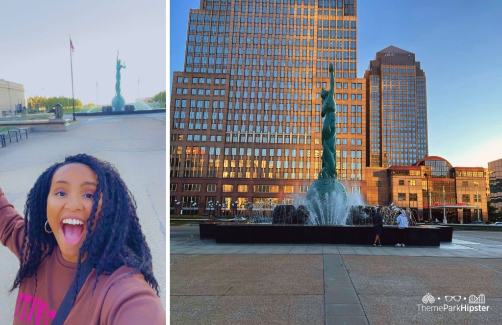 One of the best things to do in Cleveland, Ohio Downtown with NikkyJ. Keep reading for your full guide to the perfect road trip from Cleveland to Cedar Point.