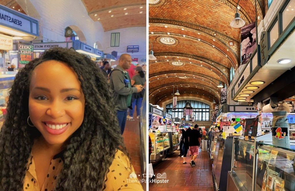 One of the best things to do in Cleveland, Ohio Westside Market with NikkyJ