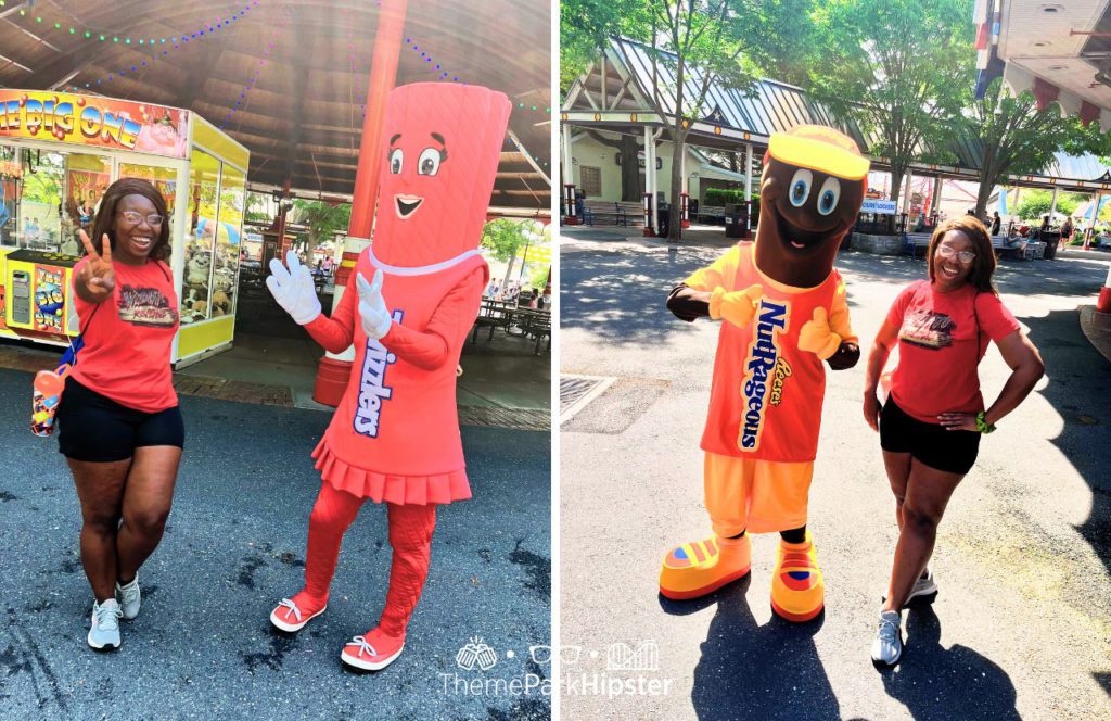 Twizzlers and Reese's Nutrageous Characters with Victoria Wade Hersheypark Theme Park. Keep reading to find out all you need to know about the Hersheypark Season Pass.