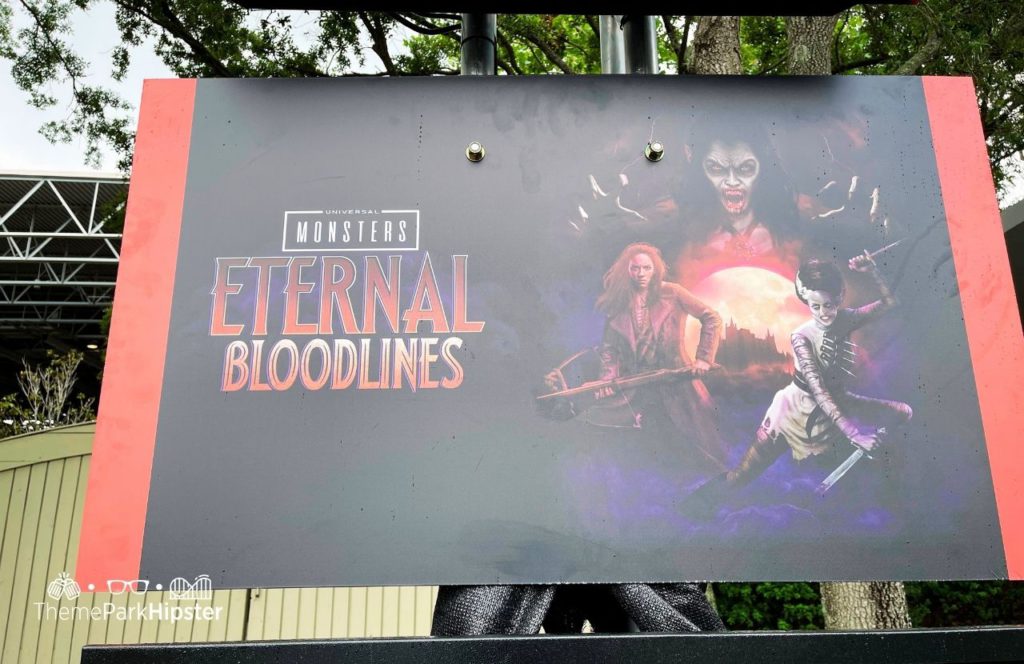 2024 Halloween Horror Nights HHN 33 Universal Monsters Eternal Bloodlines