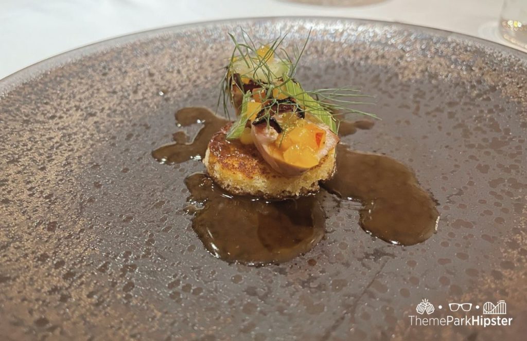 Rocky Mountain Lamb Sicilian Pistachio Victoria and Alberts Restaurant at Disney's Grand Floridian Resort