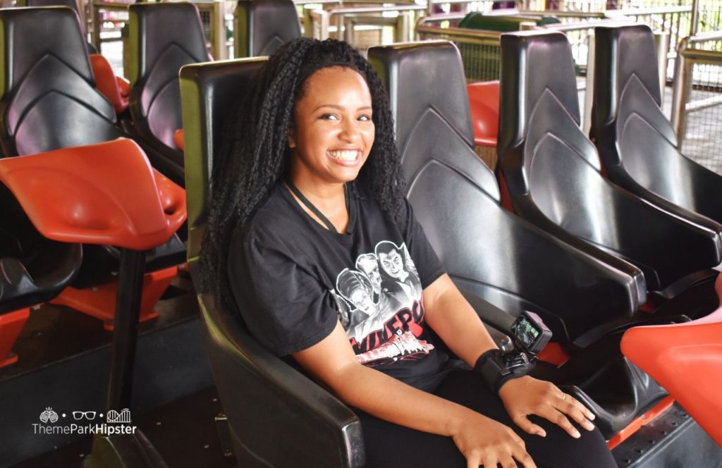 NikkyJ Boarding Apollo's Chariot at Busch Gardens Williamsburg, Virginia