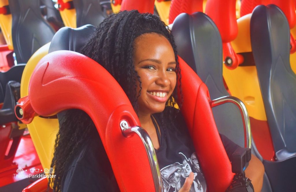 NikkyJ Boarding Griffon roller coaster at Busch Gardens Williamsburg, Virginia