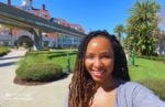 NikkyJ at Disney Grand Floridian Resort and Spa on a solo Disney date