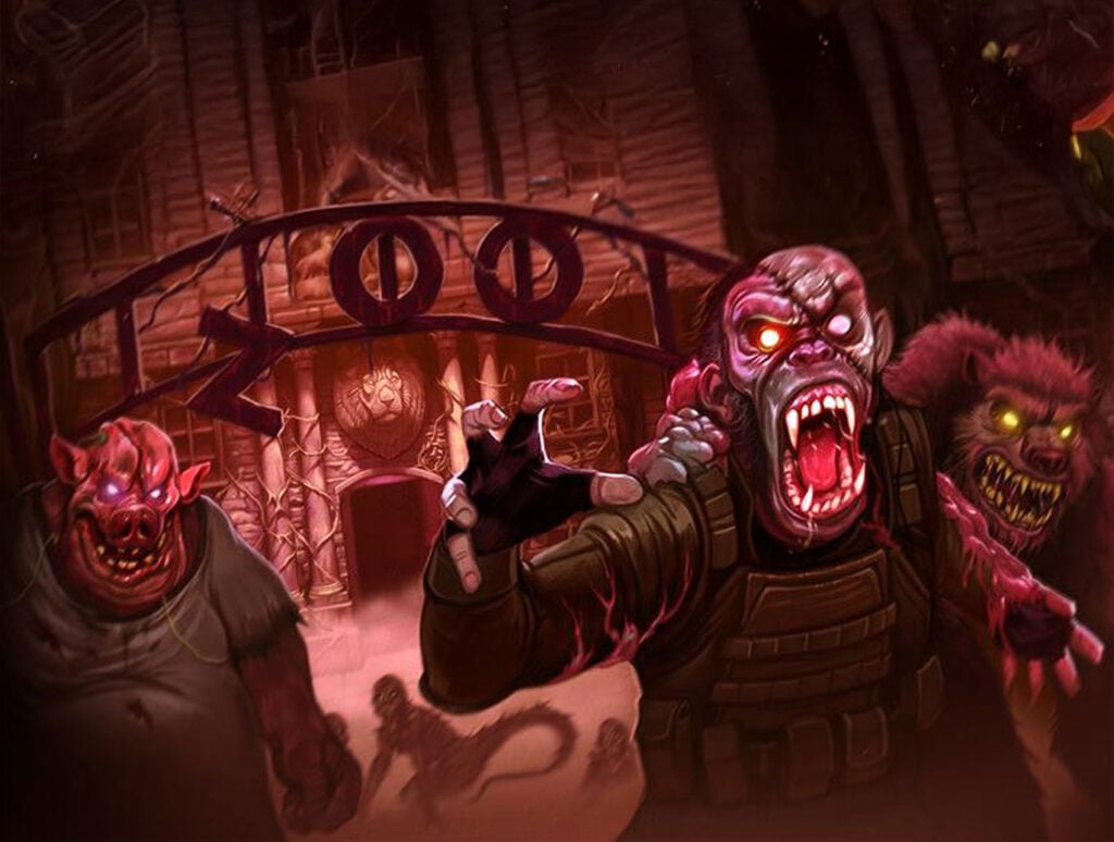 The Zoo Haunted House at Knott's Scary Farm