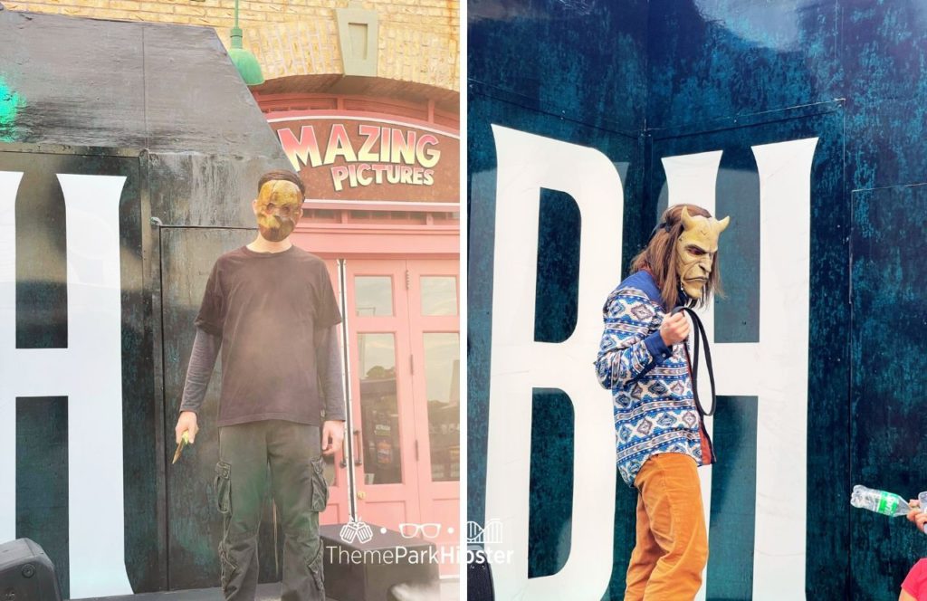 Blumhouse Scare Zone in HHN 33 Halloween Horror Nights at Universal Studios Orlando Florida