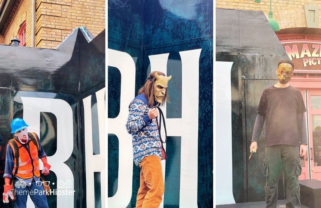 Blumhouse Scare Zone in HHN 33 Halloween Horror Nights at Universal Studios Orlando Florida