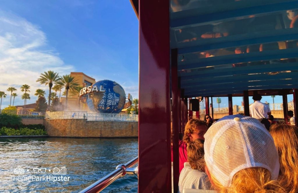 Globe view from Ferry Boats at Universal Orlando Resort