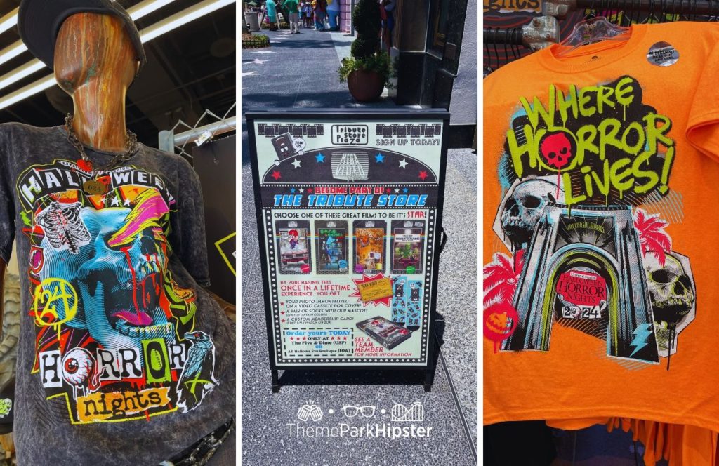 Shirts at HHN 33 Halloween Horror Nights Merchandise at Universal Studios Florida