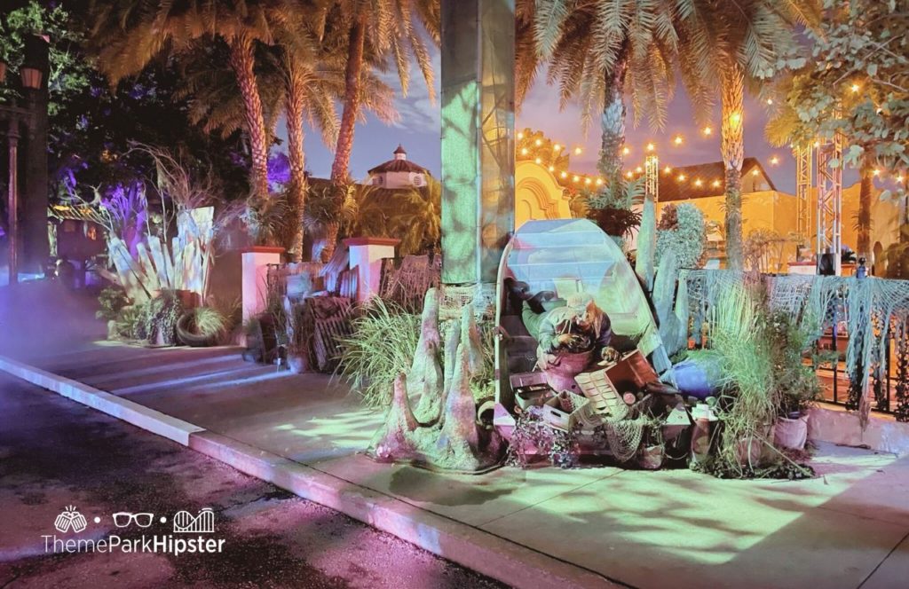 Swamp of the Undead Scare Zone at HHN 33 Halloween Horror Nights at Universal Studios Orlando Florida