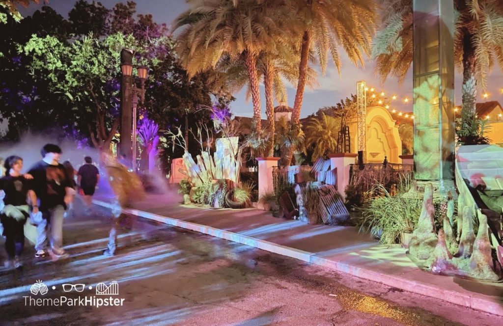 Swamp of the Undead Scare Zone at HHN 33 Halloween Horror Nights at Universal Studios Orlando Florida