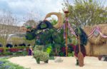 2025 Epcot Flower and Garden Festival Moana and Maui Topiary