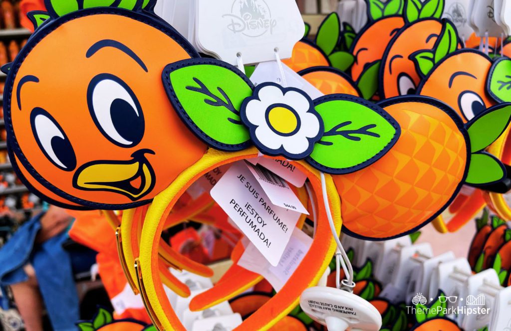 2025 Epcot Flower and Garden Festival Orange Bird ears merchandise