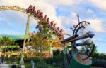 Celestial Park Stardust Racers Roller Coaster Universal Epic Universe Theme Park Orlando