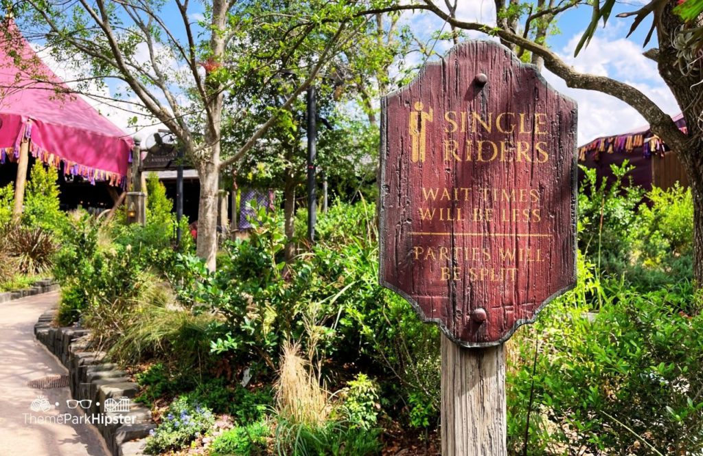 Curse of the Werewolf Roller Coaster in Dark Universe Single Rider Line Universal Epic Universe Theme Park Orlando