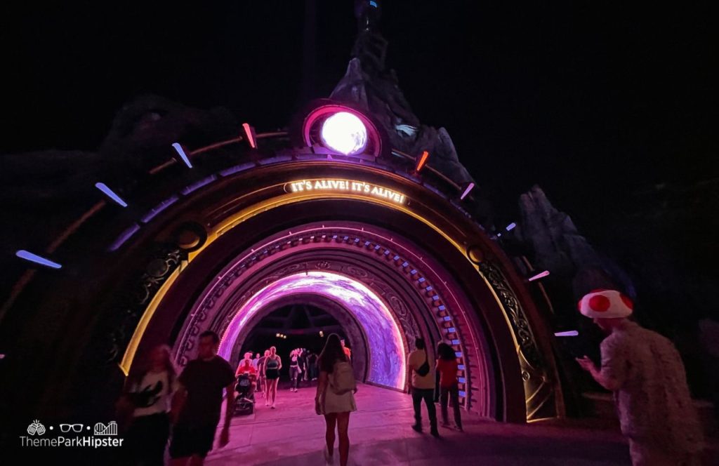 Dark Universe at Night Portal Entrance Universal Epic Universe Theme Park Orlando. Keep reading to find out what to do on your Universal Epic Universe trip. 
