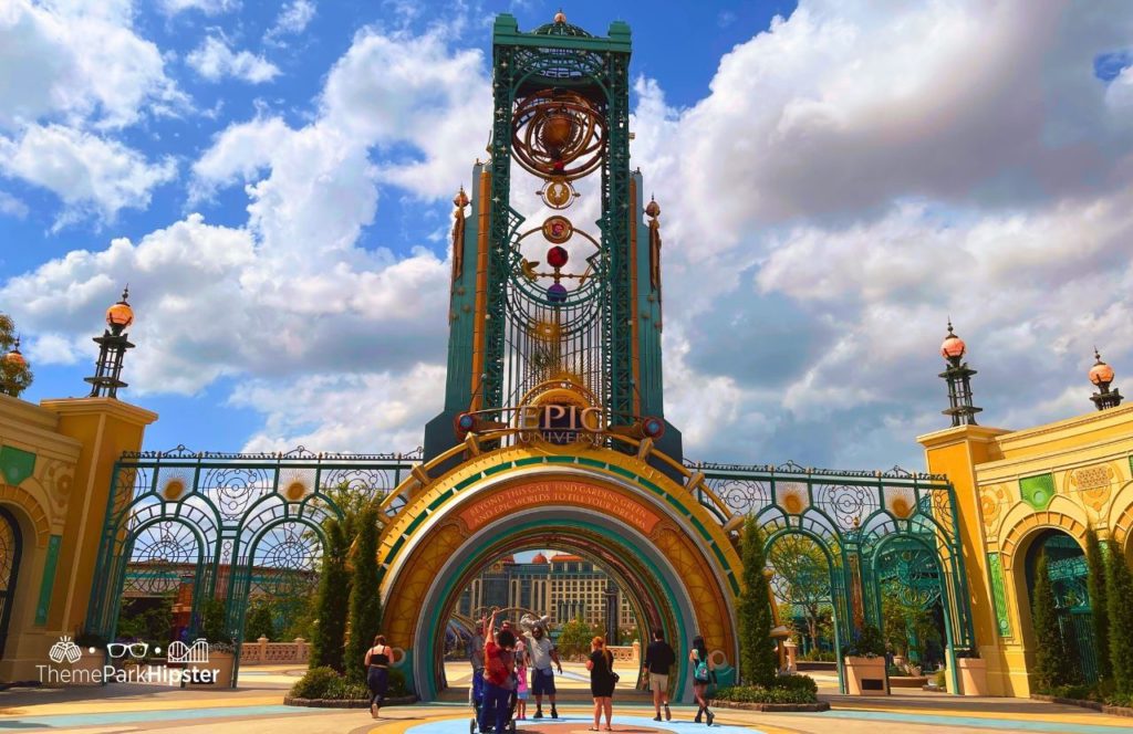 Entrance Gate Universal Epic Universe Theme Park Orlando