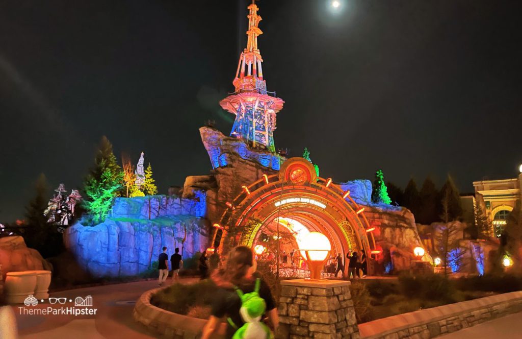 How to Train Your Dragon Isle of Berk at Night Portal Entrance Universal Epic Universe Theme Park Orlando