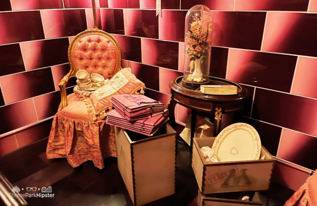 The Wizarding World of Harry Potter Battle at the Ministry of Magic Ride Queue Umbridge Office Universal Epic Universe Theme Park Orlando