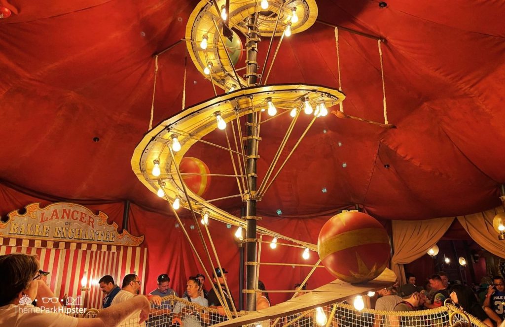 The Wizarding World of Harry Potter Ministry of Magic Le Cirque Arcanus Show Universal Epic Universe Theme Park Orlando. Keep reading to learn more about Universal Epic Universe in Orlando.