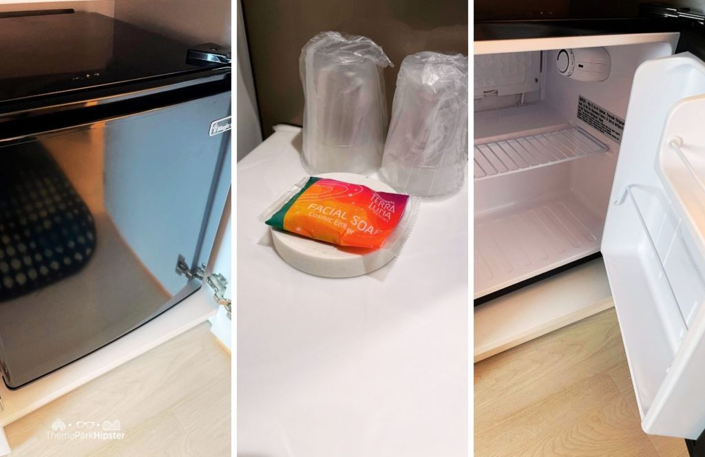 Universal Orlando Terra Luna Hotel Resort 2 bedroom Queen Room refrigerator