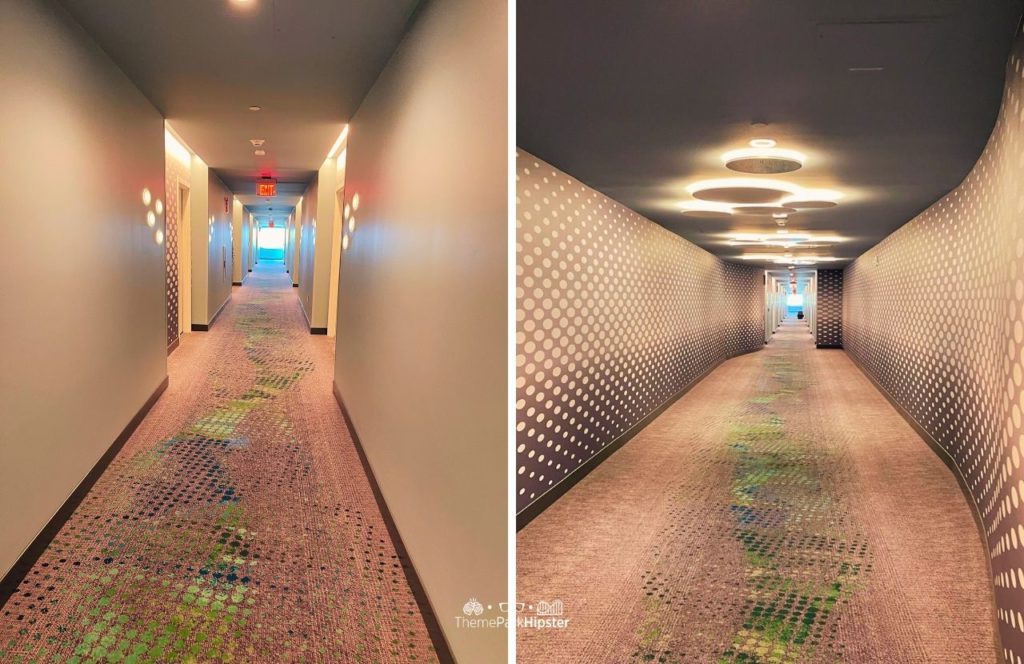 Universal Orlando Terra Luna Hotel Resort 3rd Floor Unique Hallway