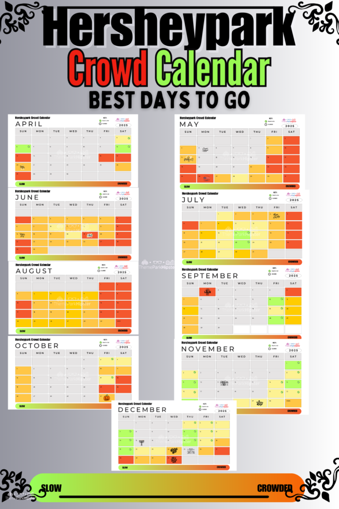 2025 Hersheypark Crowd Calendar Best Days to Go