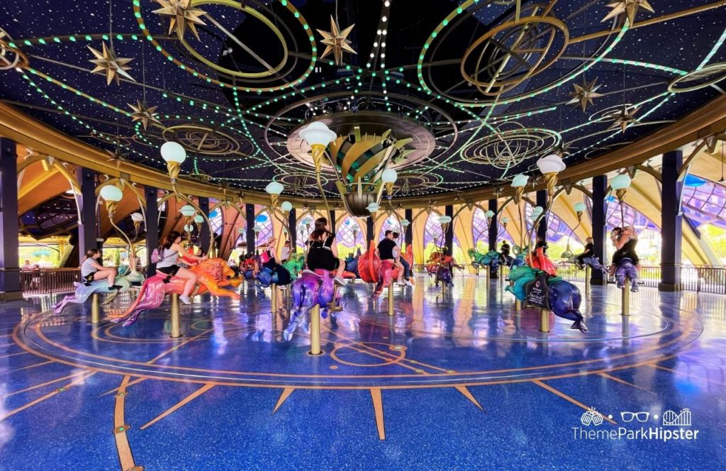 One of the best rides at Universal Epic Universe Theme Park Celestial Park Constellation Carousel