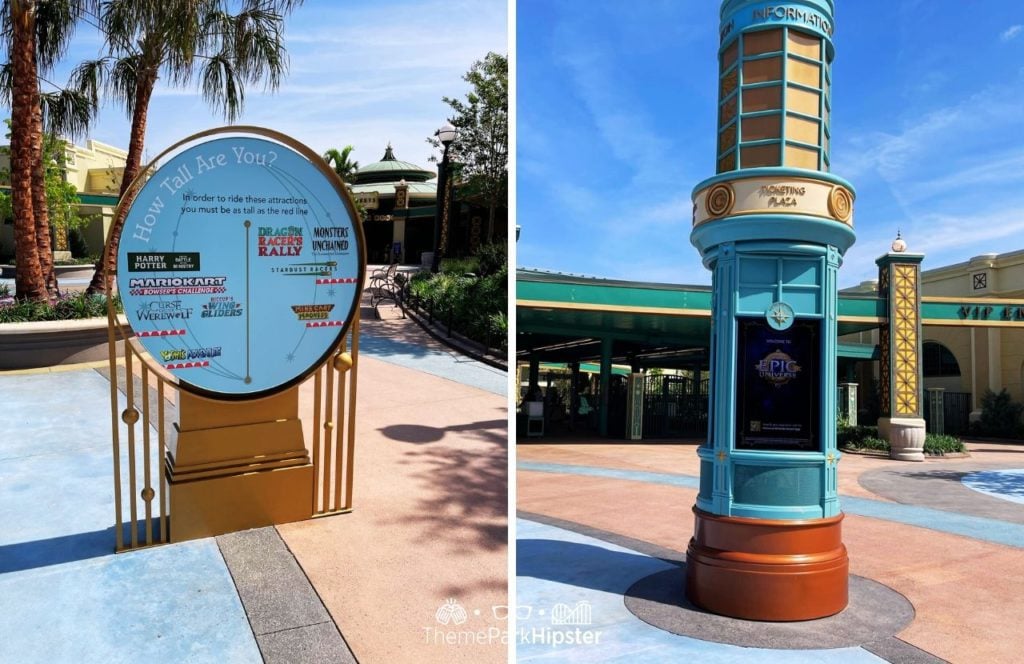 Universal Epic Universe Theme Park Height Requirements