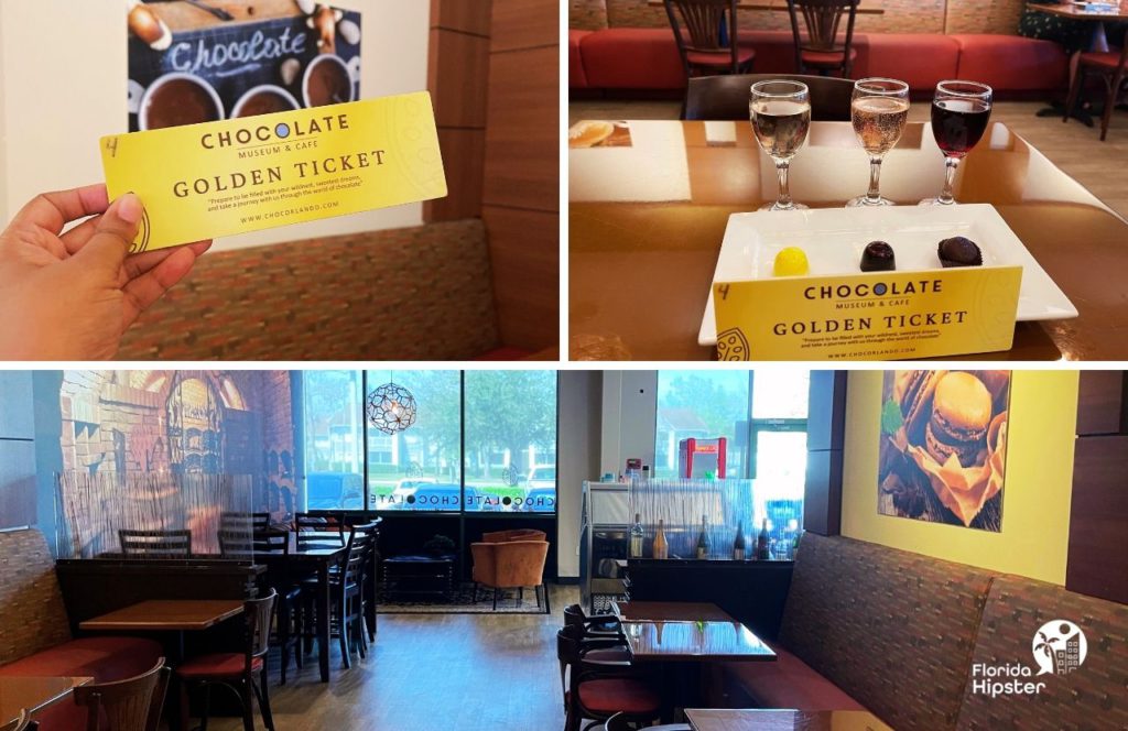 Chocolate Museum Orlando Golden Ticket