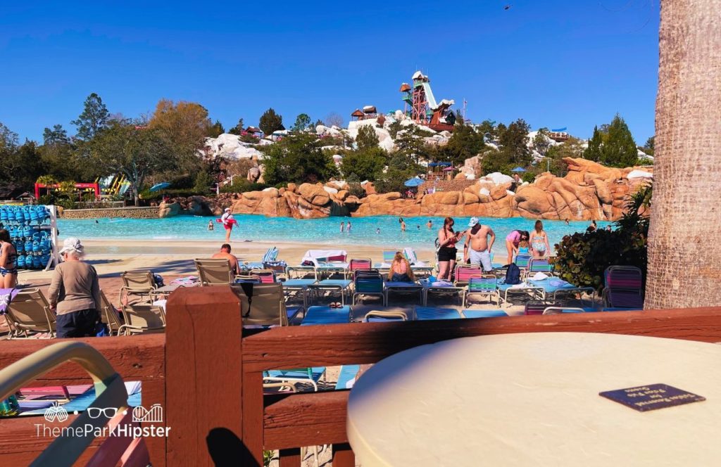 Disney Blizzard Beach Water Park Melt Away Bay Pool and Summit Plummet 